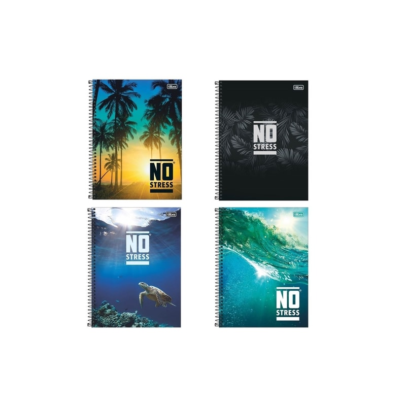 CADERNO TILIBRA UNIVERSITARIO NO STRESS 1X1 80 FOLHAS