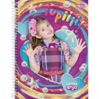 CADERNO UNIVERSITÁRIO CARINHA DE ANJO - ESPIRAL - 96 FOLHAS