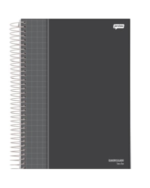 CADERNO UNIVERSITARIO JANDAIA QUADRICULADO 1CMX1CM 96 FLS - SORTIDO
