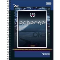 CADERNO UNIVERSITÁRIO ONBONGO 1M 80F