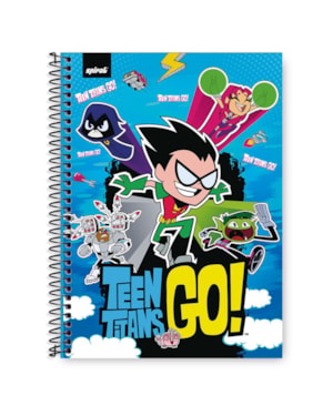 CADERNO UNIVERSITÁRIO - TEEN TITANS GO - ITEM SORTIDO
