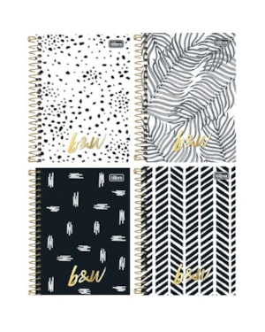 CADERNO UNIVERSITARIO TILIBRA B&W 1X1 96 FLS