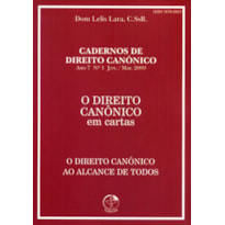 CADERNOS DE DIREITO CANÔNICO - DIREITO CANÔNICO EM CARTAS