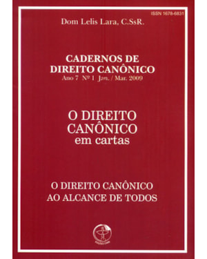 CADERNOS DE DIREITO CANÔNICO - DIREITO CANÔNICO EM CARTAS