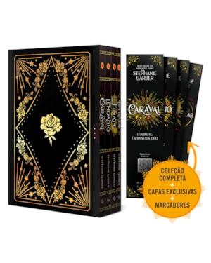 CAIXA CARAVAL - EDIÇÃO DE COLECIONADOR (SÉRIE COMPLETA COM 4 VOLUMES): (CARAVAL, LENDÁRIO, FINALE E ESPETACULAR)