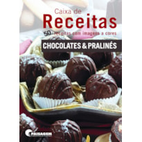 CAIXA DE RECEITAS CHOCOLATES E PRALINES