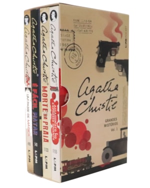 Caixa especial grandes mistérios de agatha christie - volume 1