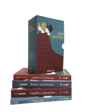 Caixa especial jane austen 4 vol - pocket