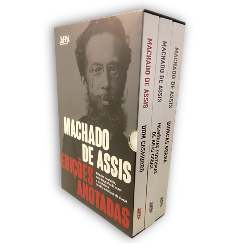 CAIXA ESPECIAL MACHADO DE ASSIS 3 VOL