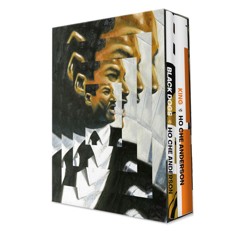 CAIXA: KING/BLACK DOGS: BIOGRAFIA EM QUADRINHOS DE MARTIN LUTHER KING JR.