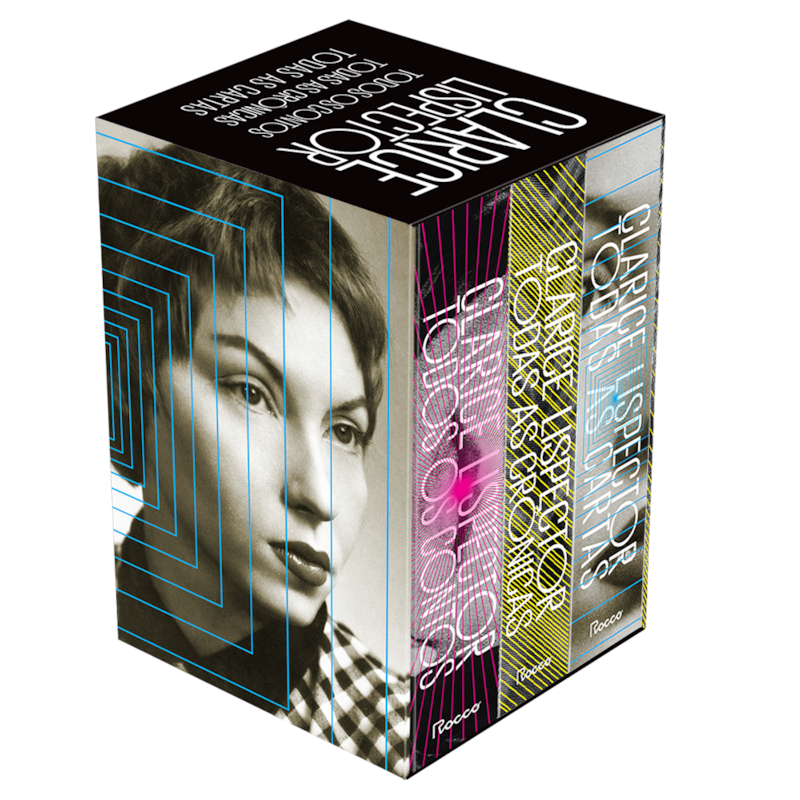 CAIXA "TODOS" DE CLARICE LISPECTOR (3 LIVROS EM CAPA DURA)
