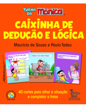 CAIXINHA DE DEDUÇÃO E LÓGICA: 40 CARTAS PARA OLHAR A SITUAÇÃO E COMPLETAR A FRASE
