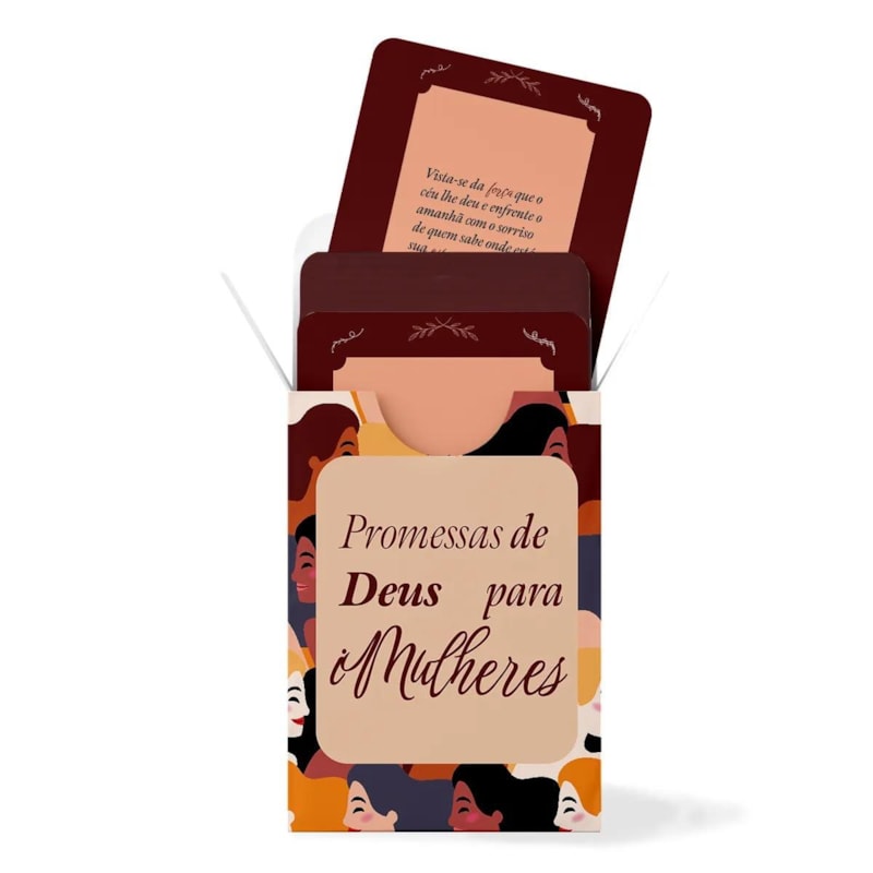 CAIXINHA DE PROMESSAS - PROMESSAS DE DEUS PARA MULHERES | PENKAL