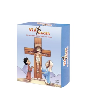 CAIXINHA VIA SACRA PARA AS CRIANÇAS - UM ENCONTRO COM O AMOR DE JESUS