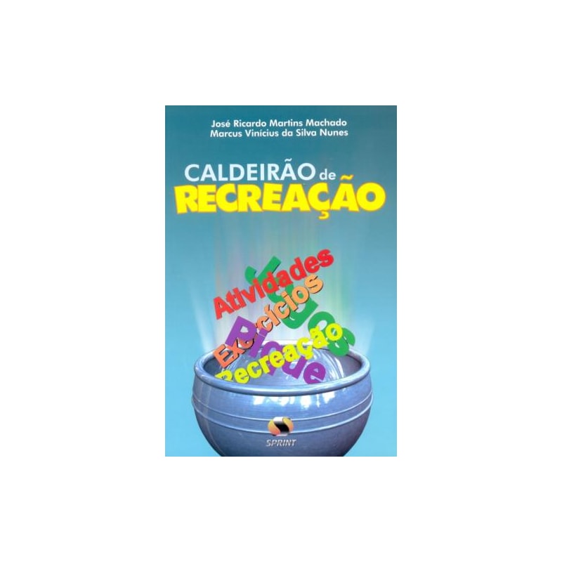 Caldeirão de recreação. atividades, exercícios e recreação