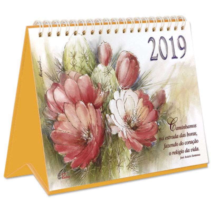 CALENDÁRIO DE MESA 2019