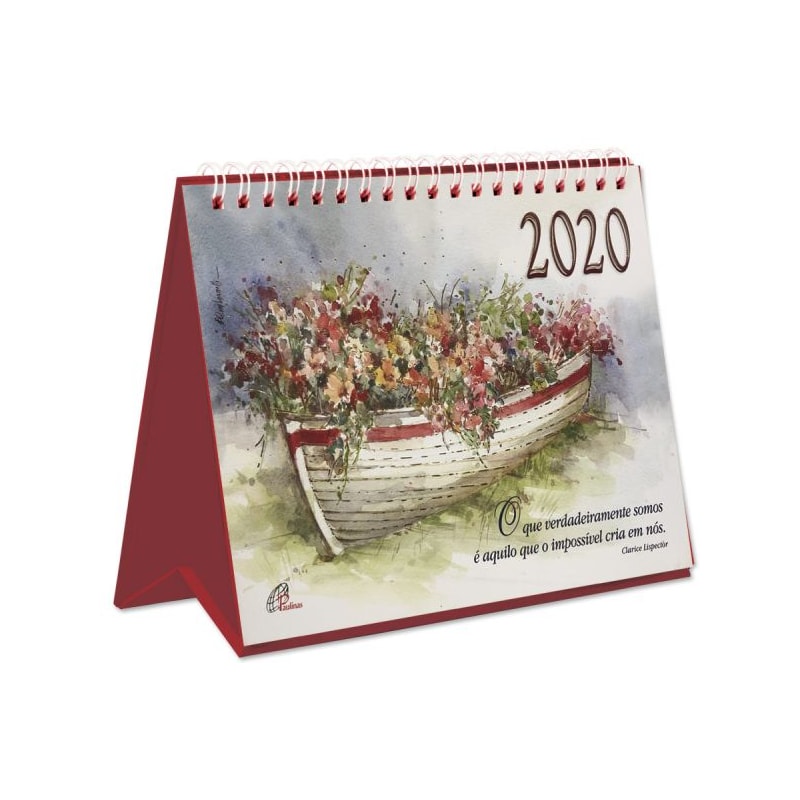 CALENDÁRIO DE MESA 2020