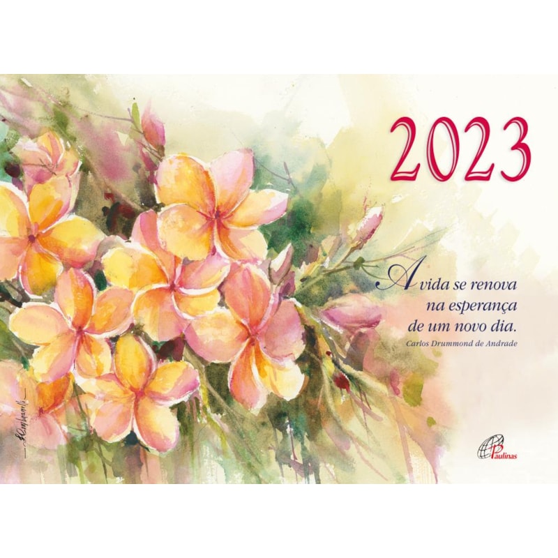 CALENDÁRIO DE MESA 2023