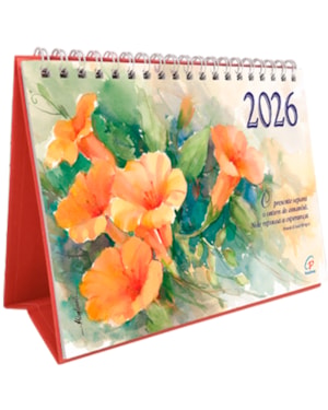 CALENDÁRIO DE MESA 2026