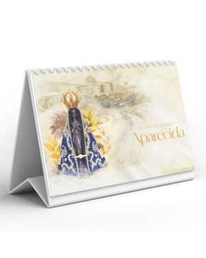 CALENDÁRIO DE MESA 2027 - APARECIDA