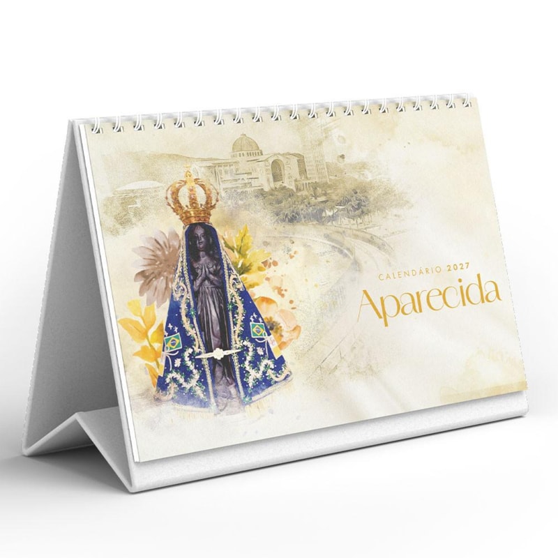 CALENDÁRIO DE MESA 2027 - APARECIDA