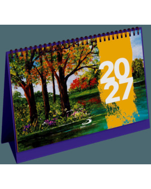 CALENDARIO DE MESA 2027 PAISAGEM