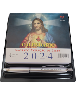 CALENDÁRIO DE MESA DO SAGRADO CORAÇÃO DE JESUS 2024