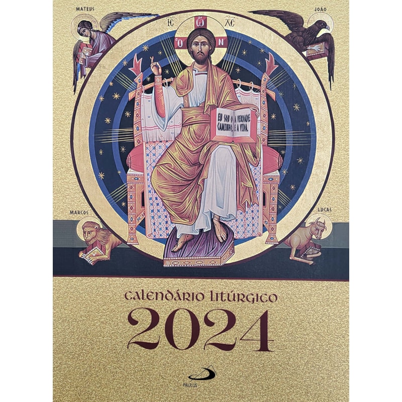 CALENDARIO DE PAREDE 2024- LITURGICO