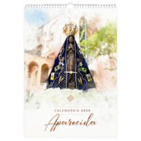 CALENDÁRIO DE PAREDE 2025 - APARECIDA