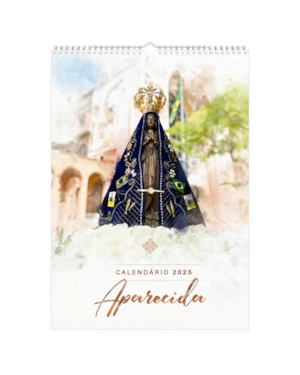 CALENDÁRIO DE PAREDE 2025 - APARECIDA