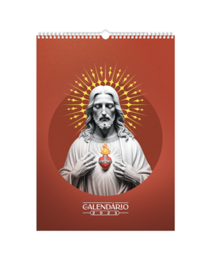 CALENDÁRIO DE PAREDE 2025 - JESUS