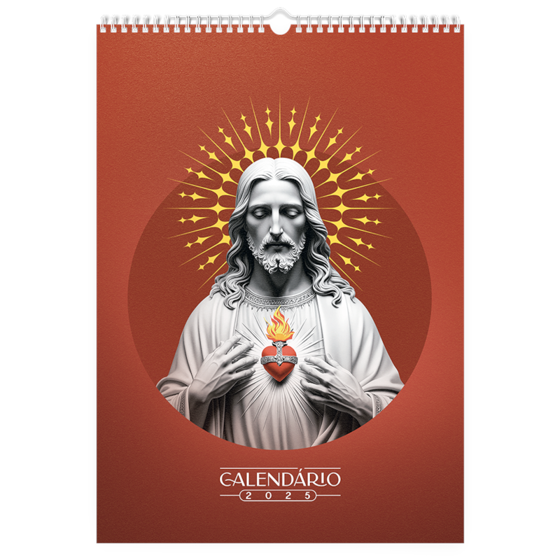 CALENDÁRIO DE PAREDE 2025 - JESUS