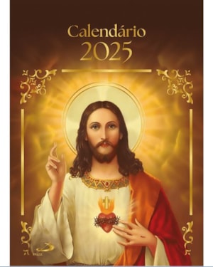 CALENDÁRIO DE PAREDE 2025 - SANTOS