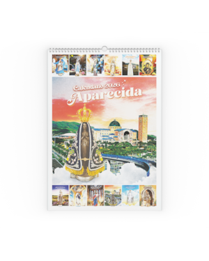 CALENDARIO DE PAREDE 2026 - APARECIDA