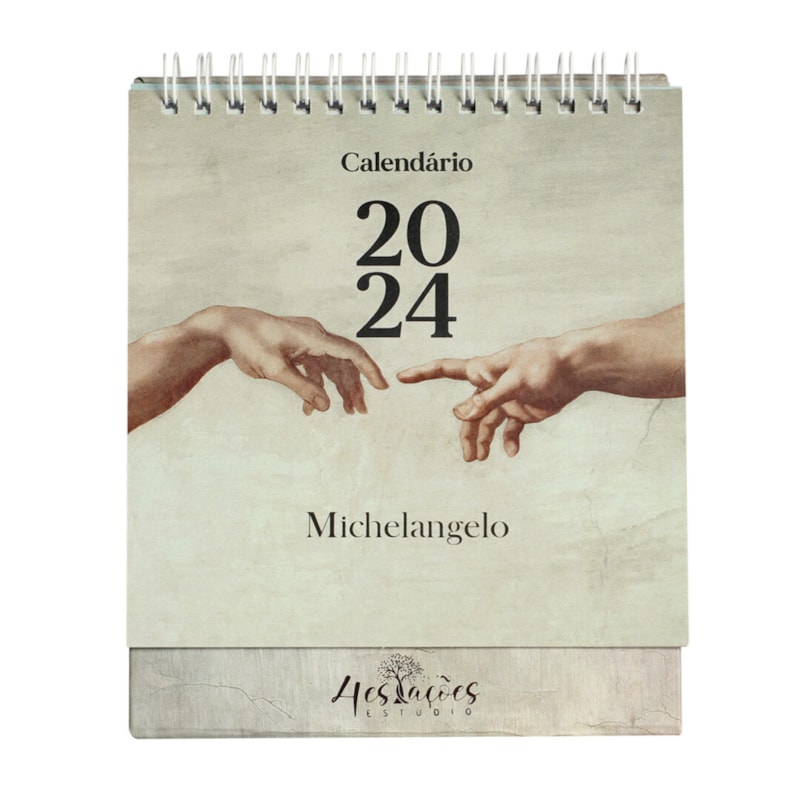 CALENDÁRIO DO MESA 2024 - MICHELANGELO - A CRIAÇÃO
