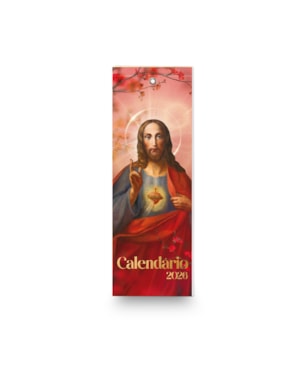 CALENDARIO MARCA-PAGINAS 2026 - JESUS