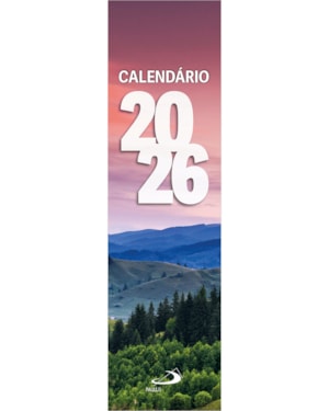 CALENDÁRIO MARCA PÁGINAS 2026 - PAISAGEM