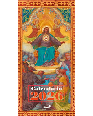 CALENDÁRIO SANTOS 2026 - POSTAIS