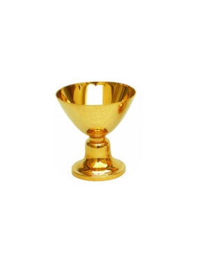 CÁLICE 10CM DE ALTURA DOURADO