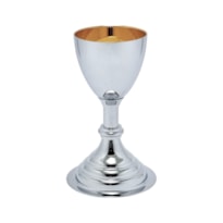 CÁLICE 12CM DE ALTURA DOURADO INTERNO