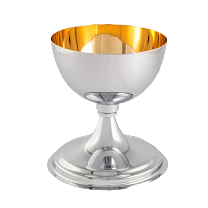 CÁLICE 14CM DE ALTURA DOURADO INTERNO