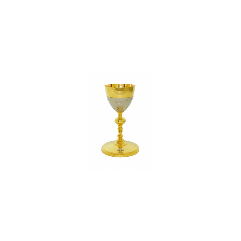 CÁLICE 21 CM - DOURADO
