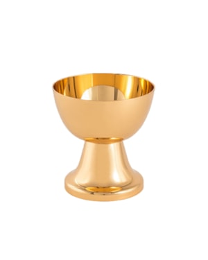 CÁLICE 9CM DE ALTURA DOURADO