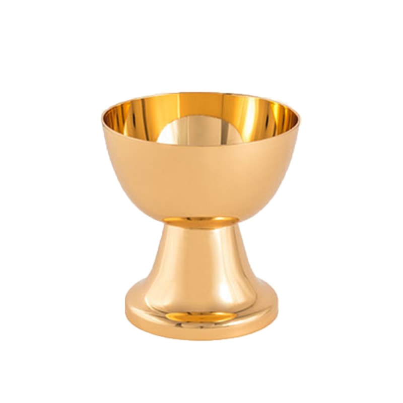 CÁLICE 9CM DE ALTURA DOURADO