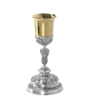 CÁLICE BIZANTINO 22CM DOURADO