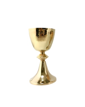 CALICE DOURADO 20,5CM DE ALTURA