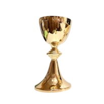 CALICE TODO DOURADO 19CM DE ALTURA