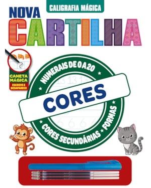 CALIGRÁFIA MÁGICA - NOVA CARTILHA - CORES