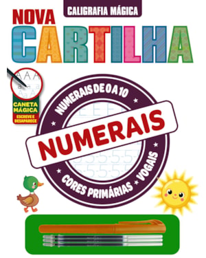 CALIGRÁFIA MÁGICA - NOVA CARTILHA - NÚMERAIS