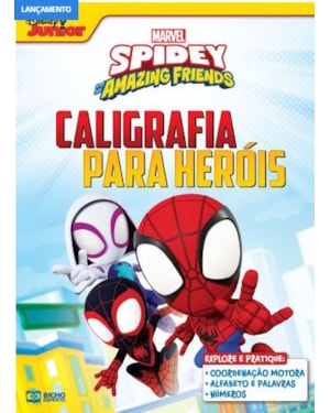 CALIGRAFIA PARA HERÓIS - SPIDEY